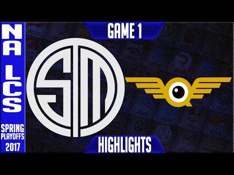 TSM vs FlyQuest Game 1 Highlights - Semifinal NA LCS Playoffs Spring 2017 - Team Solomid vs FLY G1