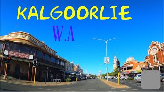 Kalgoorlie Main Street Western Australia Goldfields town 2021