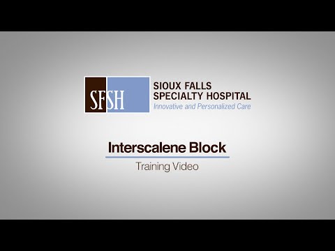 Interscalene Block