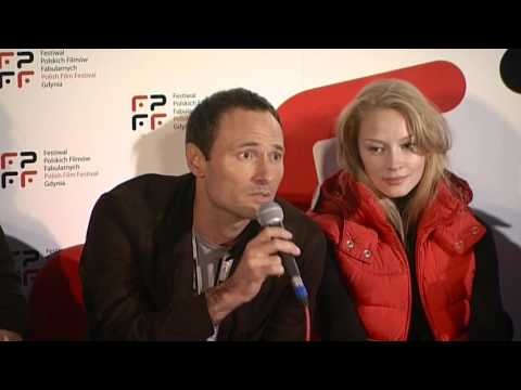 33. FPFF - Konferencja prasowa filmu "Mała Moskwa", reż. Waldemar Krzystek, materiał roboczy