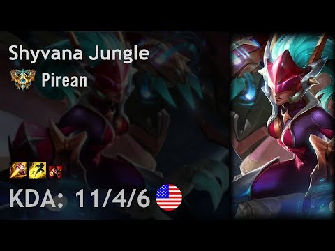 Shyvana Jungle vs Maokai - Pirean - NA Challenger Patch 7.16
