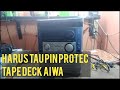 079 Tape Dek AIWA Display Mati Proteksi