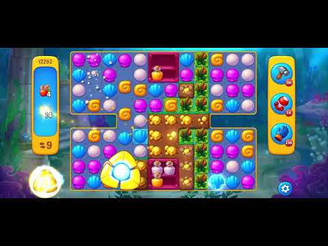 Fishdom level 12292 no boosters フィッシュダム ノーマル