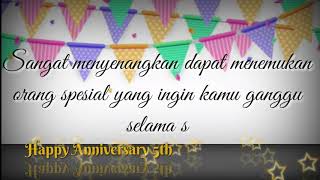 Download lagu Kata Anniversary LDR - Mas Angga Channel mp3