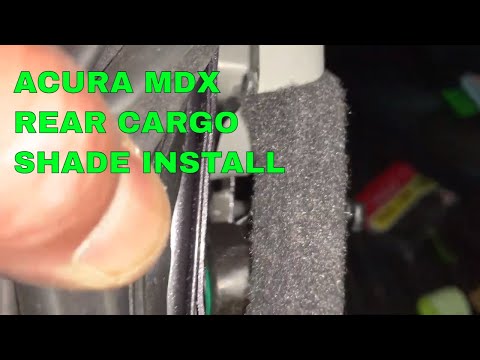 Installing An Acura Mdx Rear Cargo Cover: A Step-by-step Guide