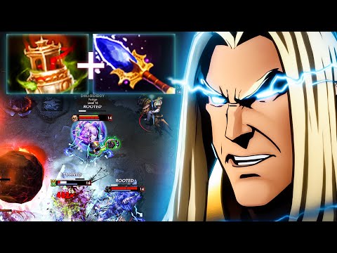 Invoker’s ICE WALL TRAPS!! Grandmaster Quas Facet Build vs Pudge Mid | Dota 2