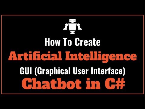 How to Create Artificial Intelligence GUI Chatbot in C# | Efface Studios