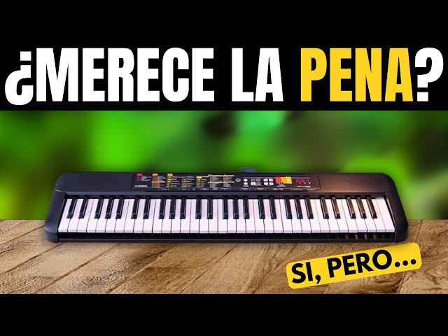 Vídeo relacionado con Yamaha PSR-F52 - Teclado digital portátil y compacto con 61 teclas, 144 voces de instrumentos y 158 estilos de acompañamiento, color negro