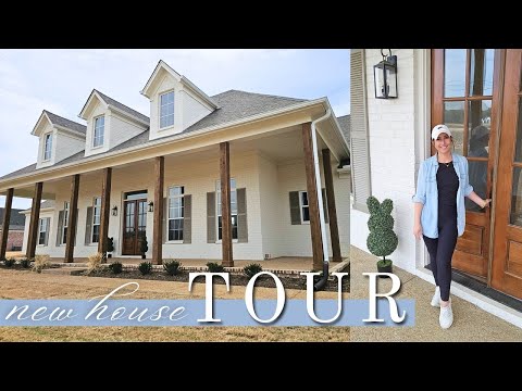 Gorgeous New Home Tour 2025 • New Construction Home Build • Our Dream House Build & Move-In Journey