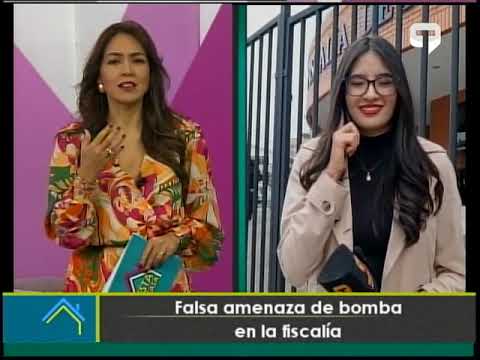 Falsa amenaza de bomba en la fiscalía