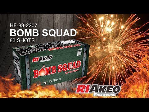 BOMB SQUAD HF-83-2207 25/30mm | RIAKEO FIREWORKS