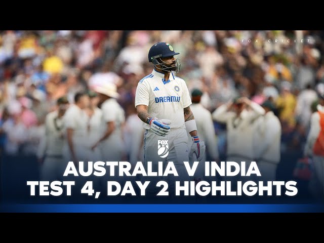 Australia v India – Fourth Test, Day 2 Highlights I 27/12/24 I Fox Cricket