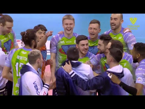 Top Volley Cisterna vs. Vero Volley Monza - FIVB - SuperLega - Match Highlights