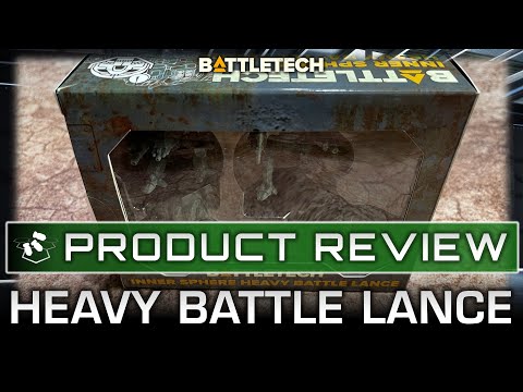 BattleTech Heavy Battle Lance Review! | Wave 2 Kickstarter Deep Dive Series | Clan Invasion
