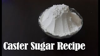 CASTER SUGAR RECIPE | Cook with Roshaan