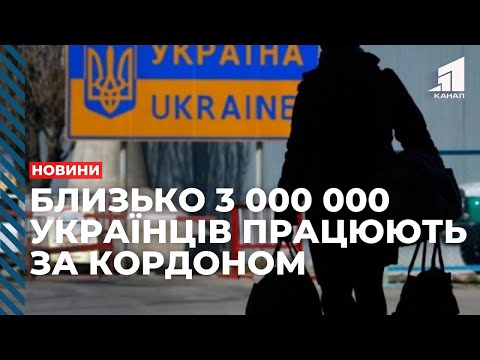 Близько 3 мільйонів українських трудових мігрантів працюють по всьому світу