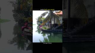 A house surrounded by water on all sides😯