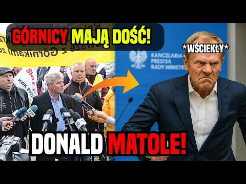 TUSK DIED UNDER THE GROUND AFTER THESE WORDS FROM THE MINERS!