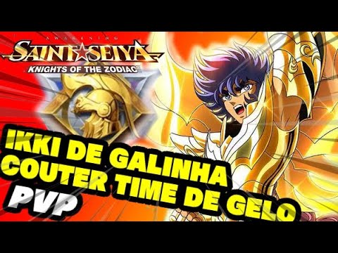 IKKI DE GALINHA DIVINA E PANDORA MELHORES COUTER DO TIME DE GELO! SAINT SEIYA AWAKENING