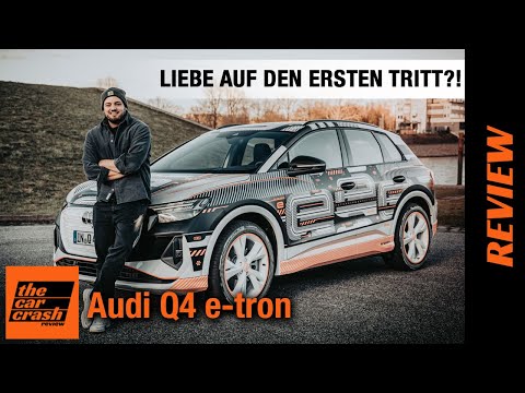 Audi Q4 e-tron im Test (2021): Liebe auf den ersten Tritt?! 🤍💥 Fahrbericht | Review | Preis | POV