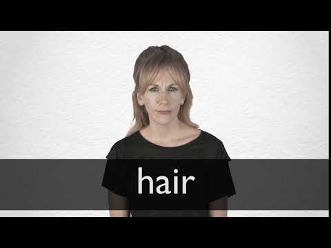 How to pronounce HAIR in British English