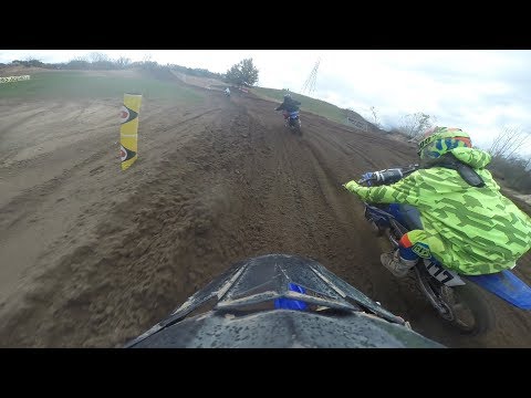 RAW: YZ250 WIDE OPEN AROUND BAJA ACRES