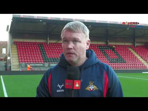Grant McCann reacts to defeat at Leyton Orient