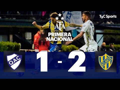Quilmes 1-2 Atlanta | Primera Nacional | Fecha 16 (Zona B)