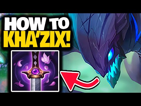 STEP by STEP on HOW to CARRY on KHA'ZIX Jungle!!!