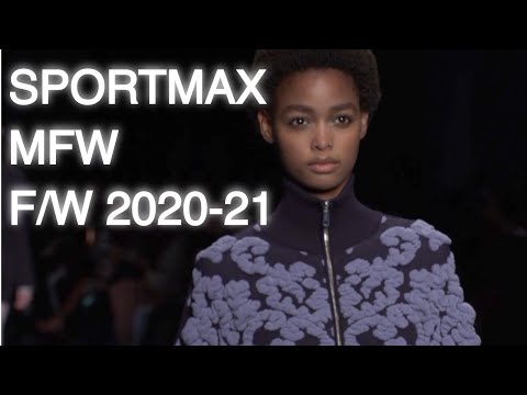 SPORTMAX | FALL WINTER 2020 - 2021| RUNWAY SHOW