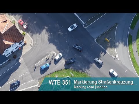 WTE 351 - Markierung Straßenkreuzung (A30)