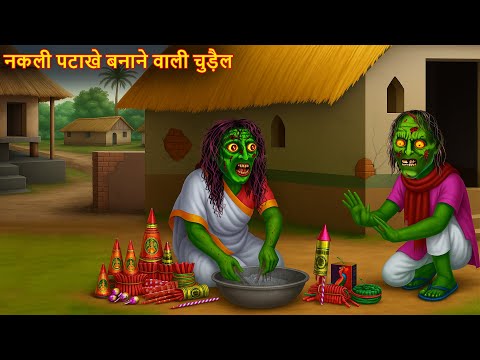 Nakli Patakhe Banane Wali Chudail | नकली पटाखे बनाने वाली चुड़ैल | Bhootiya Kahaniya |  Hindi Stories
