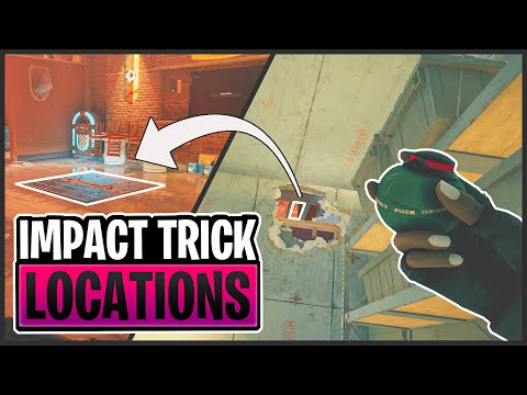10 Impact Trick Locations Everyone needs to know! Rainbow Six Siege