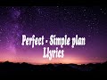 Simple plan - Perfect Lyrics | Fatin Majidi Cover