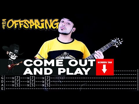 【THE OFFSPRING】[ Come Out And Play ] cover by Masuka | LESSON | GUITAR TAB