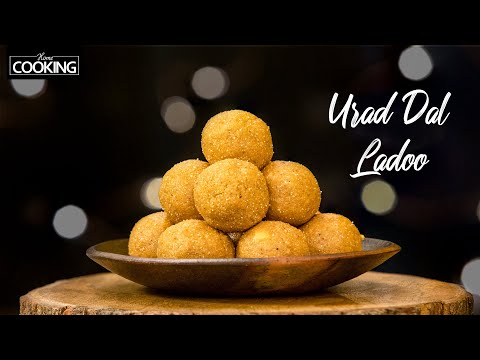 Urad Dal Ladoo Recipe | Healthy Snacks Recipes | High Protein Snacks | Laddu Recipe | Sweet Recipes