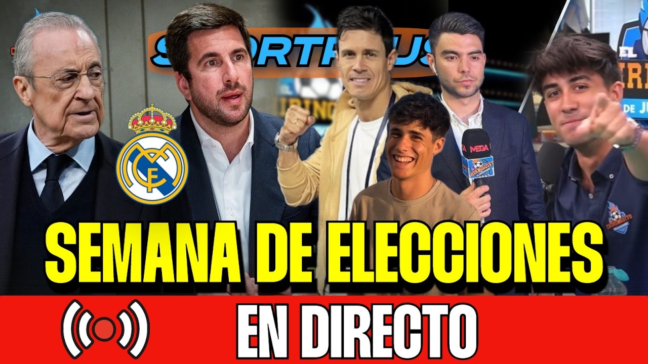 ‼️⚪️LOS FICHAJES DEL MADRID SI GANA FLORENTINO |  ¡SEMANA DE ELECCIONES! | Sportplus