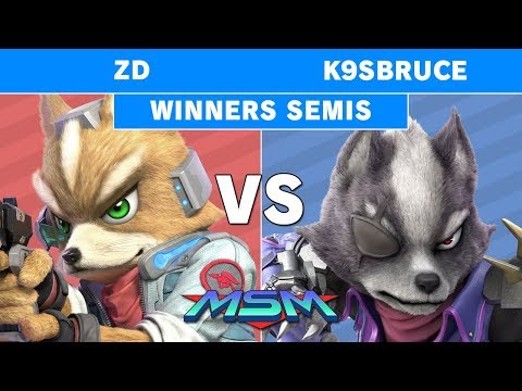 MSM 179 - Demise | ZD (Fox) vs Polar | K9sbruce (Wolf) Winners Semis - Smash Ultimate