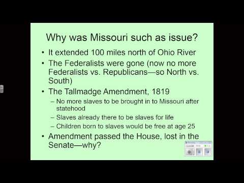 Politics in the 1820s