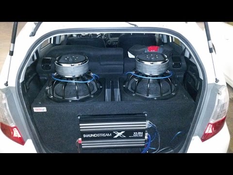 Honda Fit Sport Daily Driver (DC Audio XL 15's, Ampere Audio 5000.1, XS Power 15K Lithium)