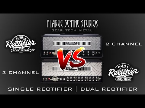 Mesa Dual & Single Rectifier Compared - 2000's Metal Tone Incarnations!