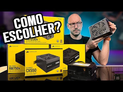 FONTE DE ENERGIA: Como escolher uma PSU para PC