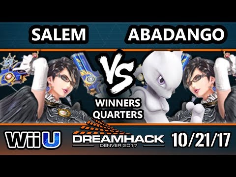 DHDEN17 Smash 4 - MVG | Salem (Bayonetta) Vs. LG | Abadango (Bayo, Mewtwo) - Wii U Singles WQF