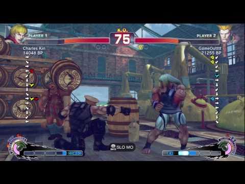 GameOutttt [Guile] vs Charles Kin [Ken] SSF4 Japanese Online Ranked Matches - TRUE-HD