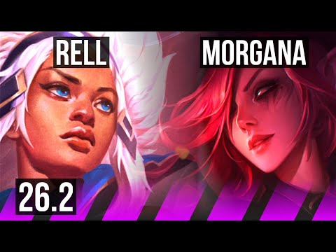 RELL & Miss Fortune vs MORGANA & Caitlyn (SUP) | EUW Master | 26.2