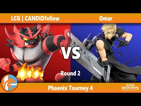 PT4   LCG   CANDIDfellow Incineroar vs Omar Cloud SSBU Round 2