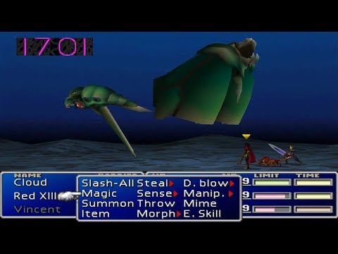 FFVII - What happens when we give weapons ailments they shouldn't have? [4-8Live]