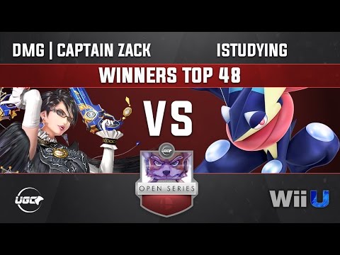 UGC Smash 4 WINNERS TOP 48 - DMG | Captain Zack (Bayonetta) vs iStudying (Greninja)