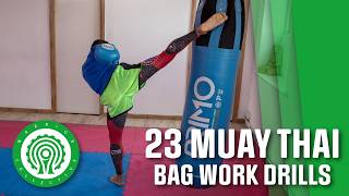 23 Muay Thai Heavy Bag Combinations