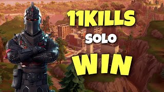 【Fortnite ps4 】ソロ 11キルビクトリー！ ロケランは最強!
